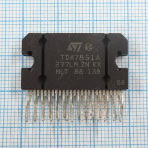 TDA7851A - Четырехмостовой усилитель мощности на МОП-транзисторах мощностью 4x48 Вт