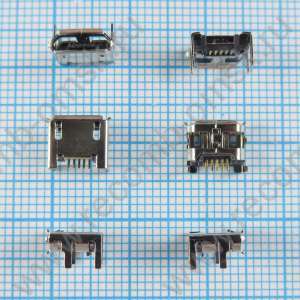 Разъем Micro USB 2.0 - B type - 5 pins - PJ114M