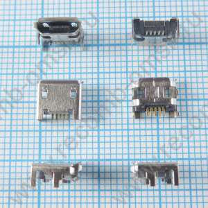 Разъем Micro USB 2.0 - B type - 5 pins - PJ164M