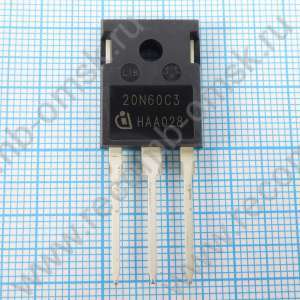 SPW20N60C3 600В 20.7А - N канальный транзистор