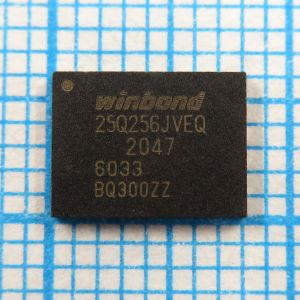 25Q256JVEQ W25Q256JVEQ 3V 256Mbit - Flash память с последовательным интерфейсом