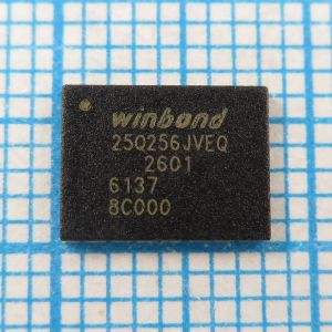 25Q256JVEQ W25Q256JVEQ 3V 256Mbit - Flash память с последовательным интерфейсом