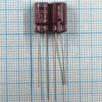 100uF 25v 25v100uF 6x11 KZE