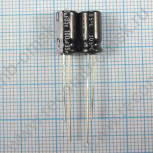100uF 35V 35V100uF 6.3x11.5 - Электролитический конденсатор