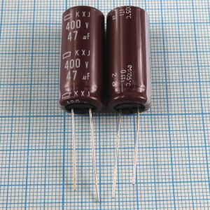 47uF 400v 400v47uF 12.5x30 KXJ - Электролитический конденсатор