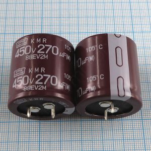 270uF 450v 450v270uF 30x30 KMR - Электролитический конденсатор