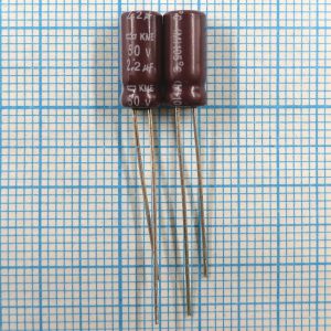 2.2uF 50v 50v2.2uF 5x11 KME - Электролитический конденсатор