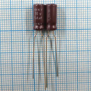 6.8uF 50v 50v6.8uF 5x11 KY - Электролитический конденсатор