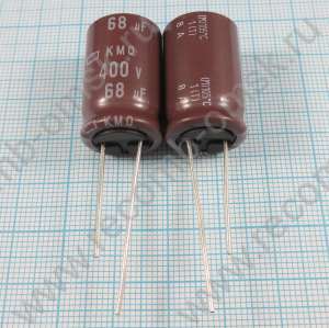 68uF 400v 400v68uF 16x25 KMQ - Электролитический конденсатор