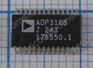 ADP3168 - 6-Bit Programmable 2 / 3 / 4-Phase Synchronous Buck Controller
