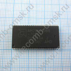 AM29F400BB AM29F400BB-70SE - Flash-память с параллельным интерфейсом 8/16бит объемом 512кб.