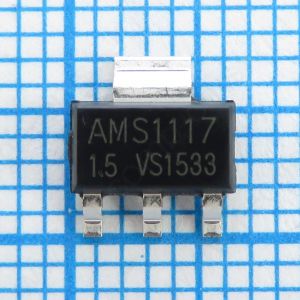 AMS1117-1.5 - Линейный стабилизатор с малым падением напряжения