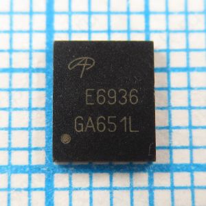 AOE6936 30V 85A DFN5X6E - двойной N-канальный транзистор