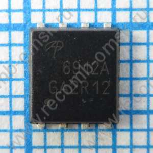 AON6912A 6912A 30V 53A - Двойной N канальный транзистор