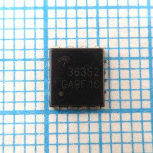  AONY36352 30V 49A/85A - Сдвоенный N канальный транзистор