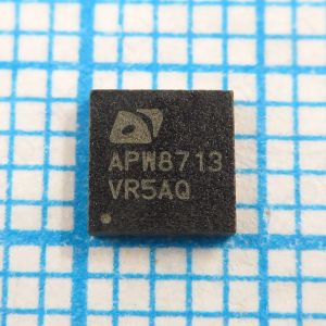 APW8713 - синхронный понижающий преобразователь с функцией мягкого старта.