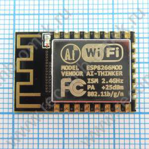 Wi-Fi модуль ESP8266 ESP-12F - металлический экран.