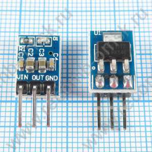 Линейный стабилизатор напряжения AMS1117-3,3V 800ma