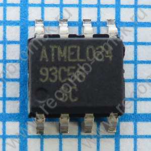 93C56 AT93C56 - EEPROM объемом 2K (256 x 8 or 128 x 16) с интерфейсом I2C