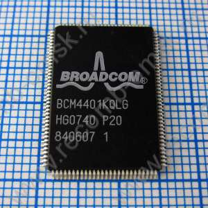 BCM4401 BCM4401KQLG - PCI 10/100 Ethernet и V.90/V.92 модем контроллер