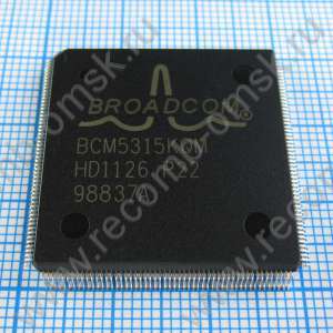 BCM5315 BCM5315KQH BCM5315KQM - 5ти портовый неупарвляемый Ethernet коммутатор 10/100Mbit