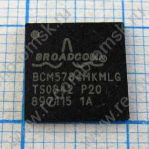 BCM5784M BCM5784MKMLG - PCIe x1 10/100/1000 Ethernet контроллер