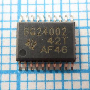 BQ24002 - линейный зарядный контроллер для одноэлементных Li-Ion/Li-Pol аккумуляторов