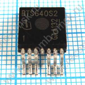 BTS640S2 - N канальный транзистор совмещенный со схемами управления