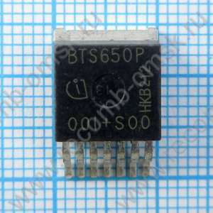 BTS650P - N - канальный транзистор совмещенный со схемами управления 