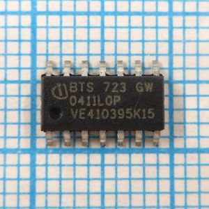 BTS723GW - 2х канальный коммутатор нагрузок со схемами управления