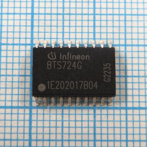 BTS724G - 4х канальный коммутатор нагрузок со схемами управления