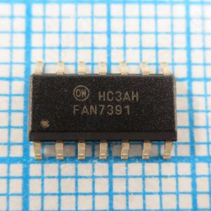 FAN7391MX - Сильноточный драйвер затвора высокой и низкой стороны