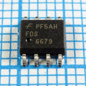 FDS6679 30V 13A - P канальный транзистор