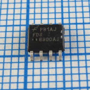 FDS6900AS 30V 10A - Сдвоенный N канальный транзистор