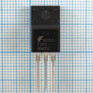 FQPF8N60C 8N60C 600V 7.5A - N канальный транзистор