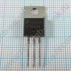 HGTP7N60A4 G7N60A G7N60A4 TO-220 600V 34A - N канальный транзистор