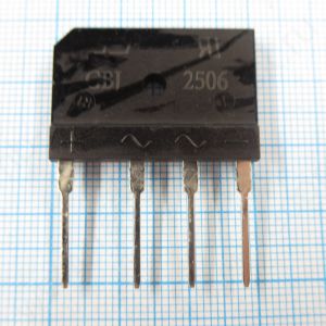 GBJ2506 600V 25A - Диодный мост