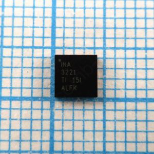 INA3221AIRGVR INA3221 3221 - Трехканальный измеритель высокого напряжения, монитор напряжения на шине с интерфейсом 2C