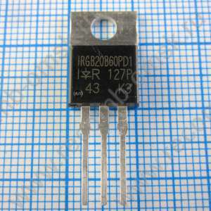 IRGB20B60PD1 - WARP2 SERIES IGBT WITH ULTRAFAST SOFT RECOVERY DIODE