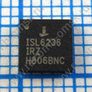ISL6236 ISL6236IRZ - Высокоэффективный двухканальный ШИМ контроллер