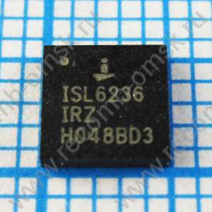 ISL6236 ISL6236IRZ - Высокоэффективный двухканальный ШИМ контроллер