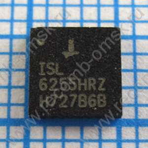 ISL6255 ISL6255HRZ 6255HRZ - Высокоинтегрированный контроллер зарядки для Li-Ion/Li-Pol 2,3,4 элементных батарей