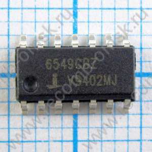 ISL6549 ISL6549CBZ - Сдвоенный ШИМ и линейный регулятор