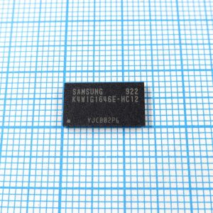 K4W1G1646E-HC12 - Видео память 1600мГц 1Гбит GDDR3