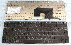 Клавиатура черная - LX6(AELX6700310, 2B-40616Q100, 593296-251, 614499-251) - для ноутбуков - HP Pavilion DV6 серий: 30XX, 31XX, 32XX, 33XX