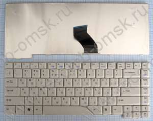 Клавиатура белая - KB.INT00.047 - для ноутбуков - Acer Aspire моделей: 4310, 5720, 5920.