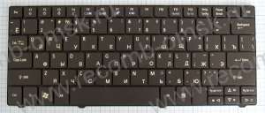 Клавиатура черная - ZA3(AEZA3700110) - для ноутбуков - Acer Aspire One 751H