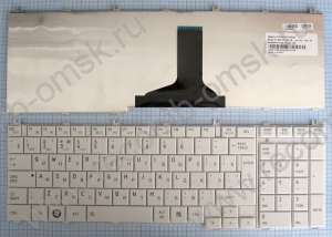 Клавиатура белая - NSK-TN1SU 0R(9Z.N4WSU.10R, OKNO-Y37RU03) - для ноутбуков - Toshiba Satellite моделей: C650, L650, L670