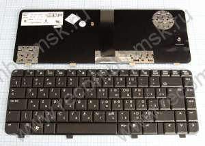 Клавиатура черная - 490267-251(V061126BS1) - для ноутбуков - HP моделей: 540, 550, 6520, 6720, 6520s, 6720s, CQ50