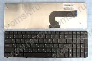 Клавиатура черная - V090562AS1(OKNO-511RU01, 04GNQX1KRU00-1) - для ноутбуков - Asus моделей: N50, N51, F90, K52, K70, Pro5